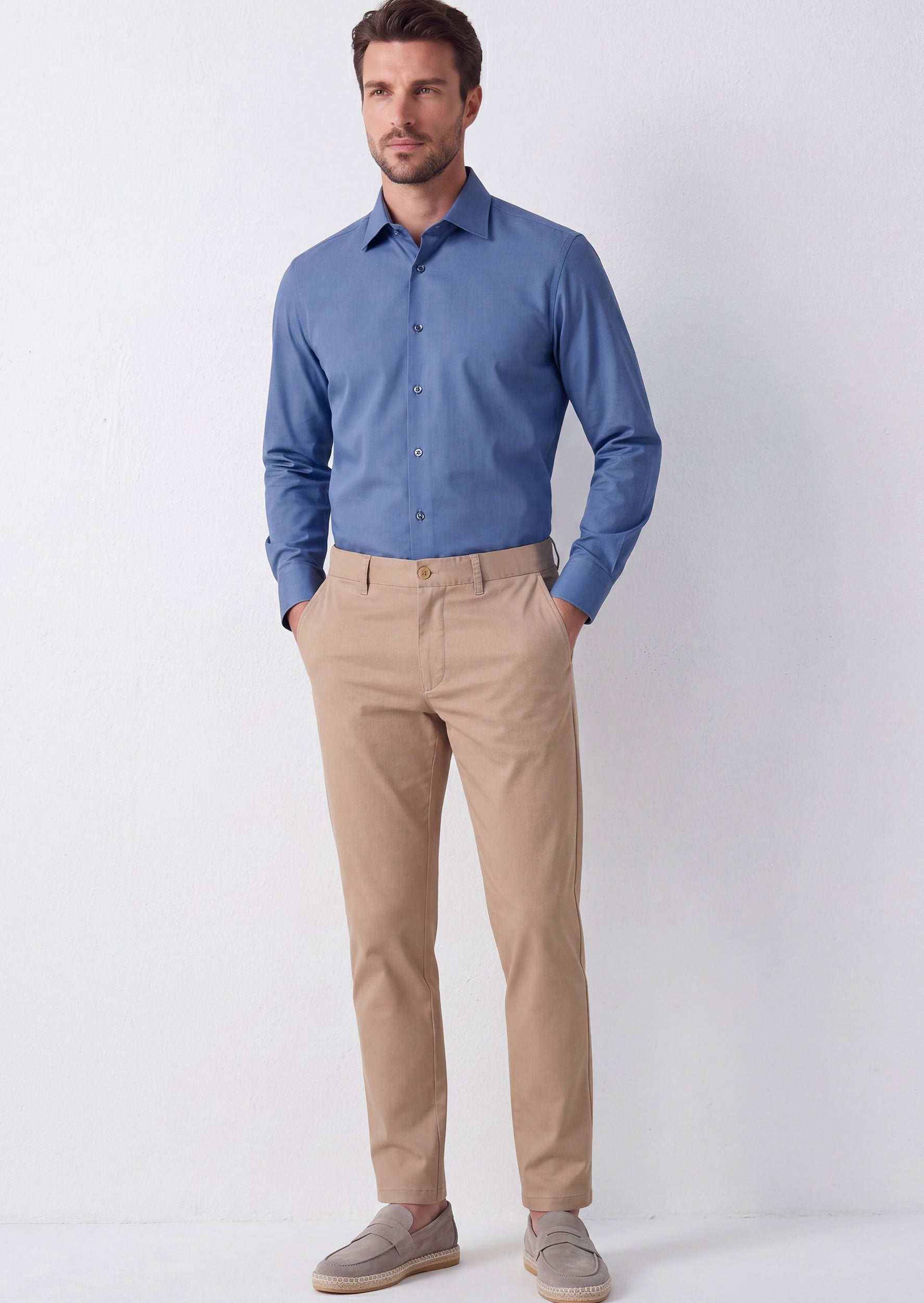 Indigo Long Sleeve Shirt