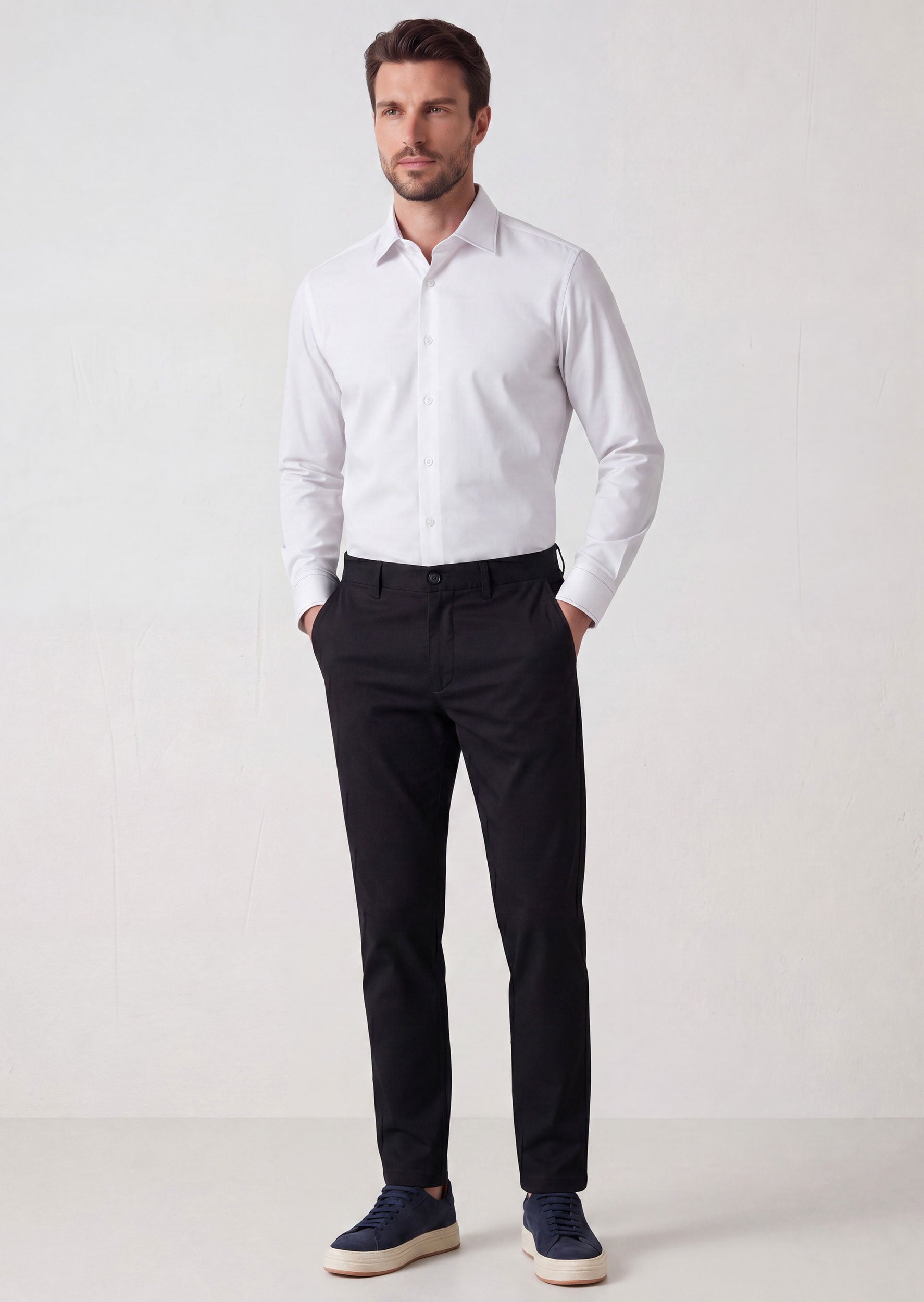 Light Grey Long Sleeve Shirt