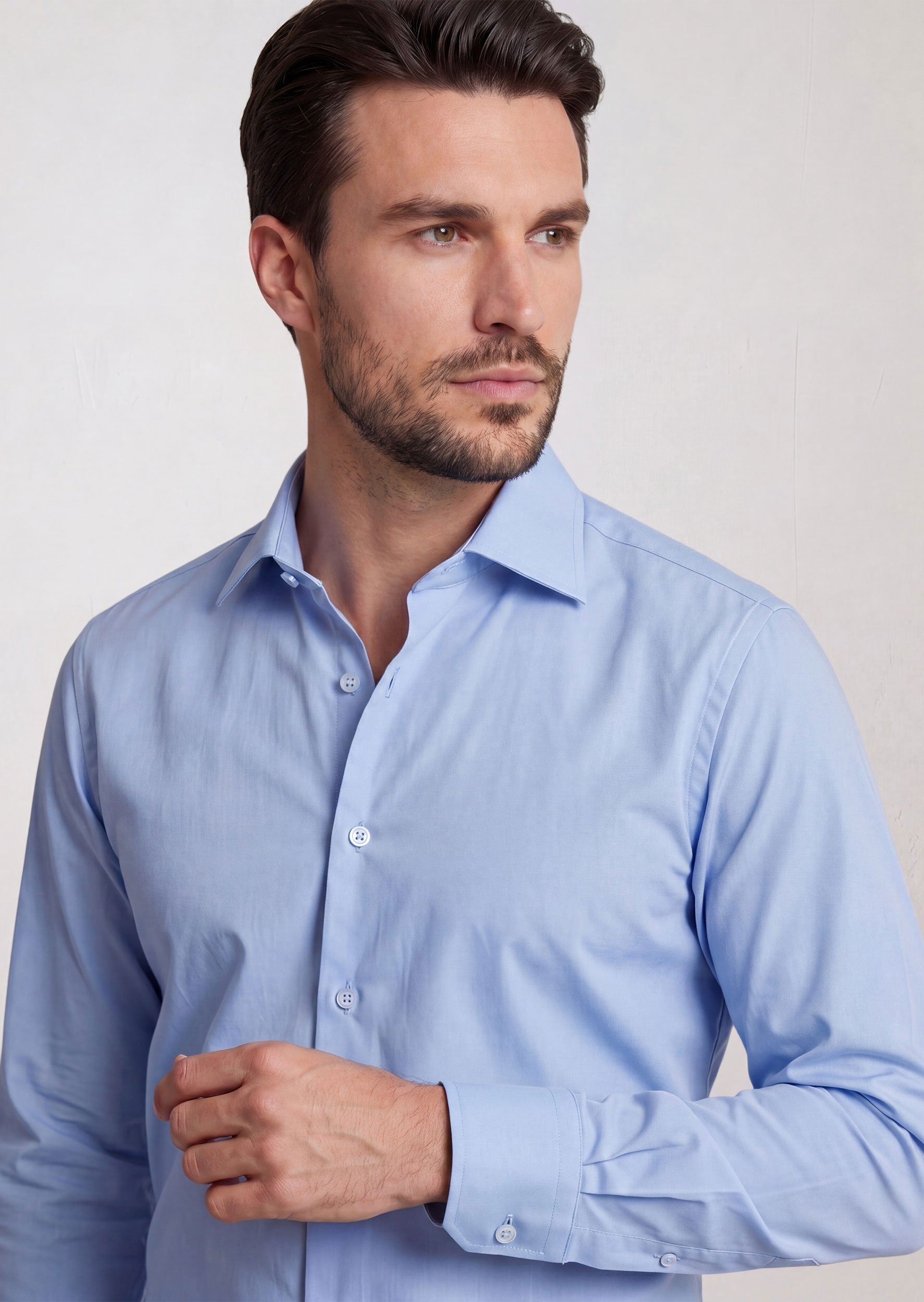 Light Blue Long Sleeve Shirt
