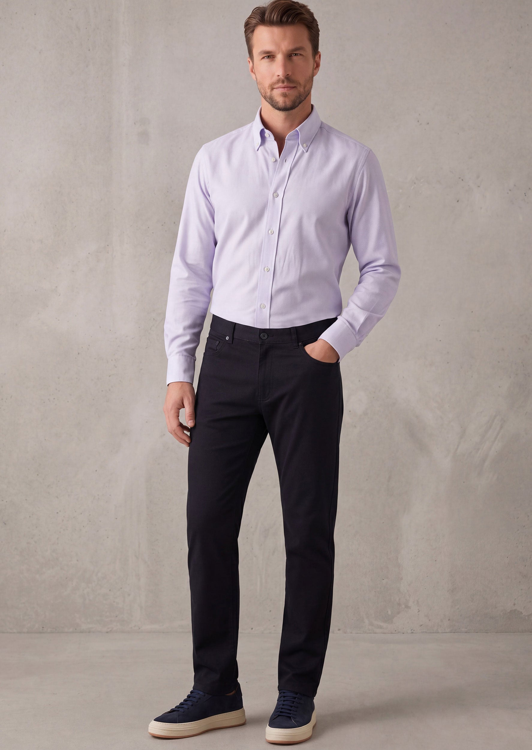 Lilac Long Sleeve Shirt
