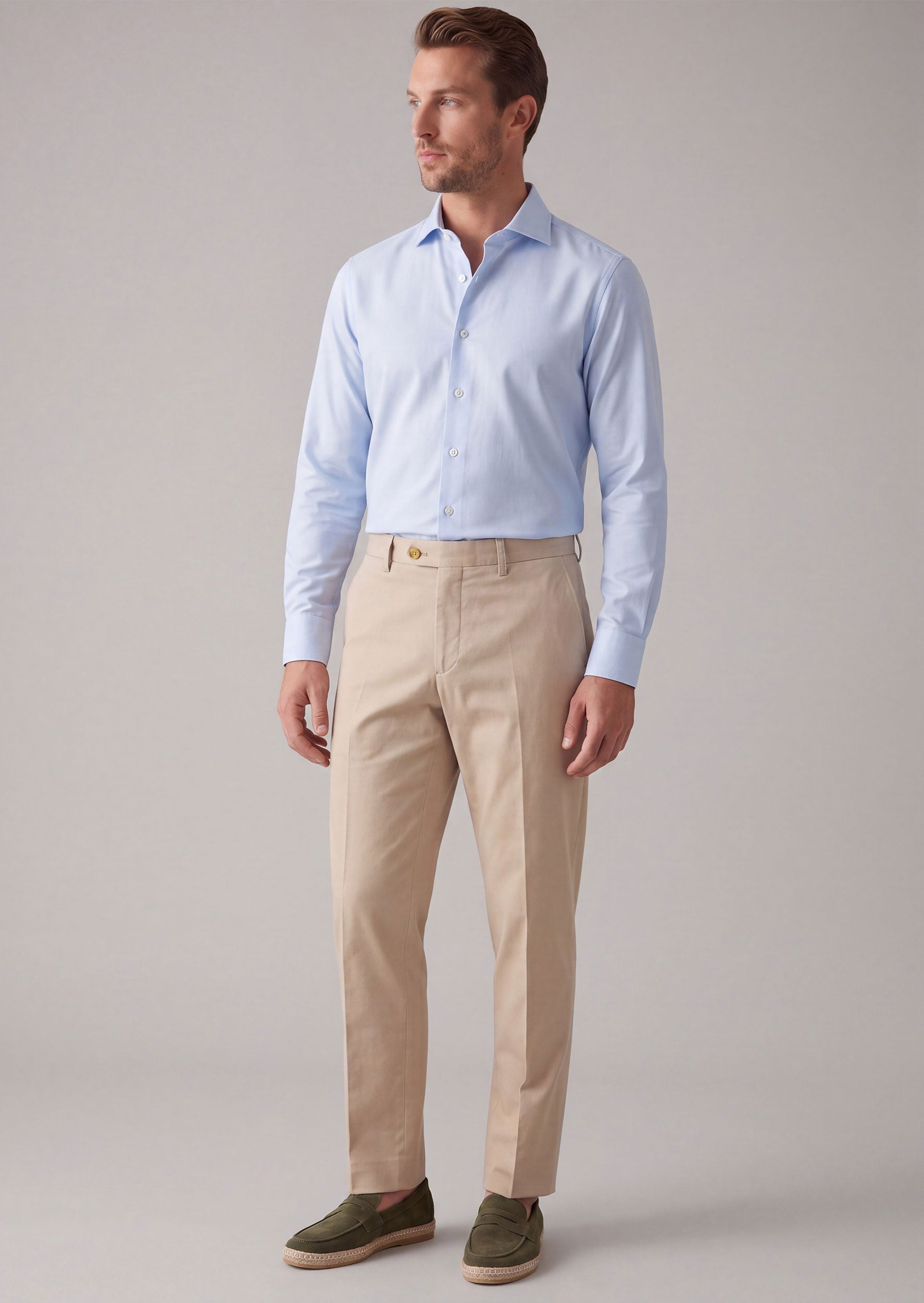 Blue Long Sleeve Shirt