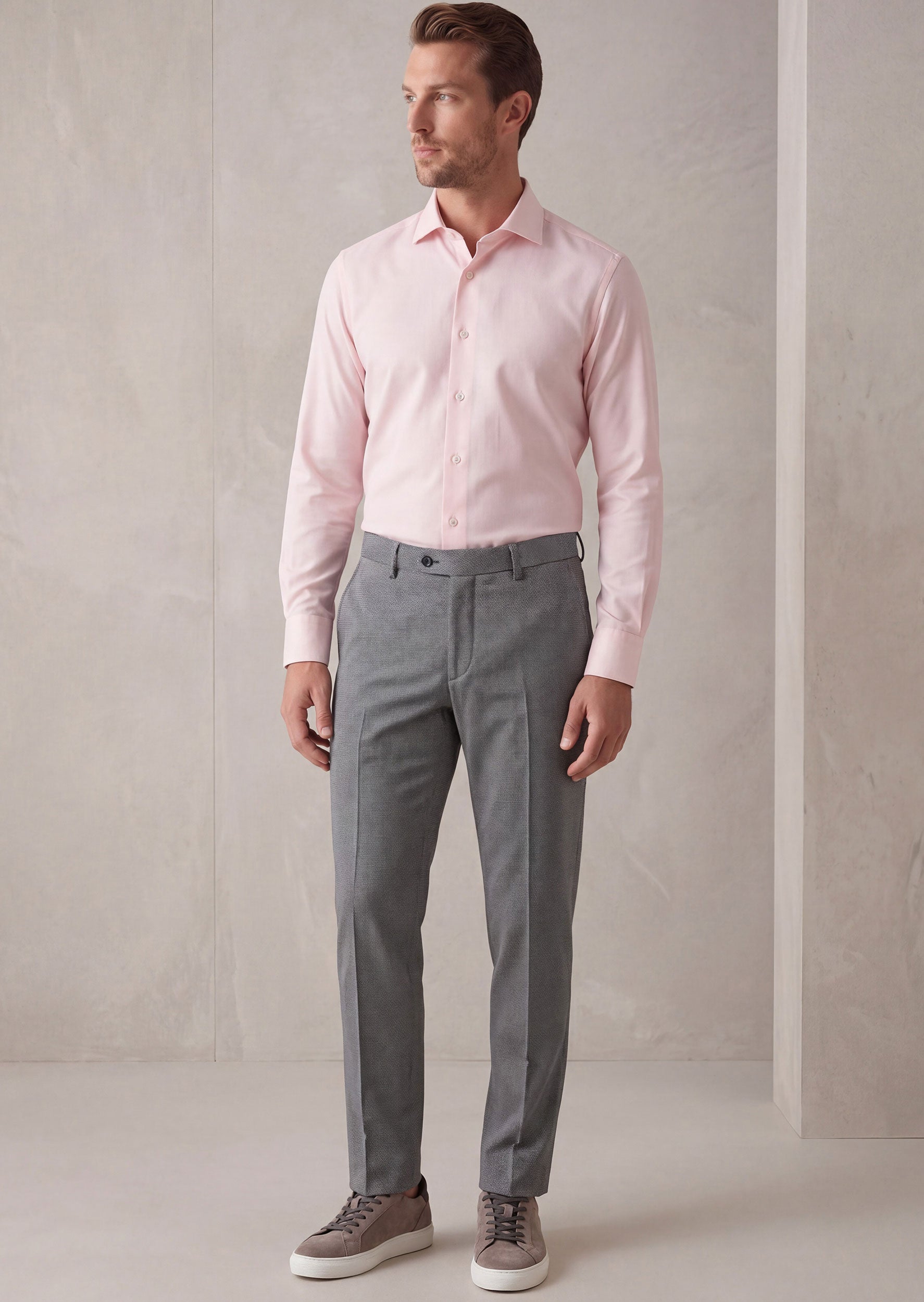 Pink Long Sleeve Shirt