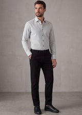 White - Black Long Sleeve Shirt