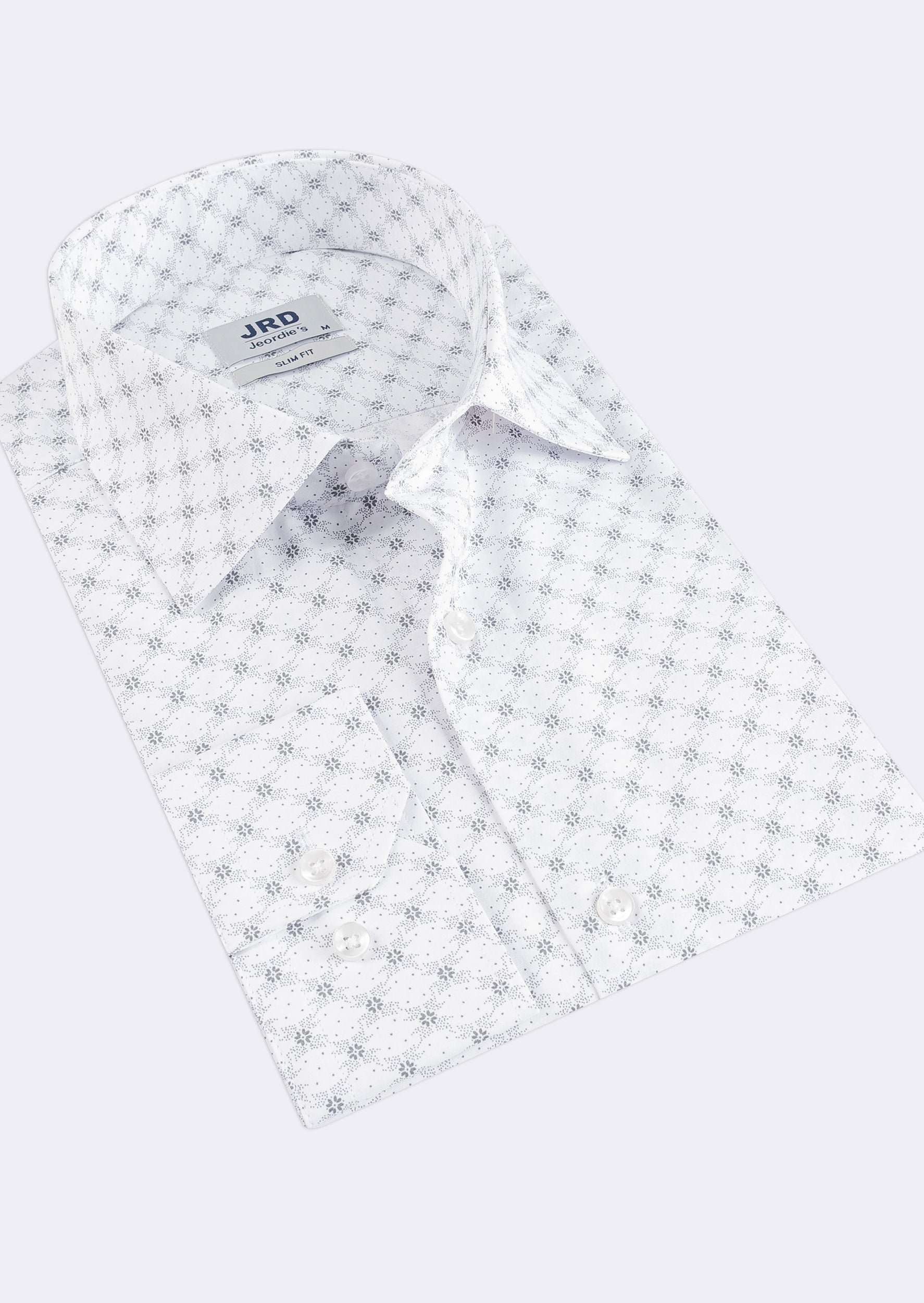 White - Grey Long Sleeve Shirt