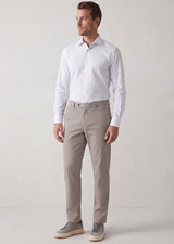 White - Grey Long Sleeve Shirt