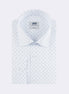 White - Navy Long Sleeve Shirt