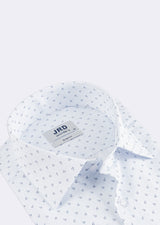 White - Navy Long Sleeve Shirt