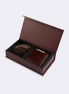 Standard Fit Brown Wallet & Belt Set