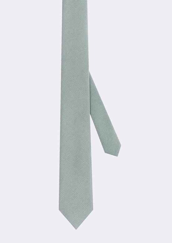 Standard Fit Khaki Patterned Tie