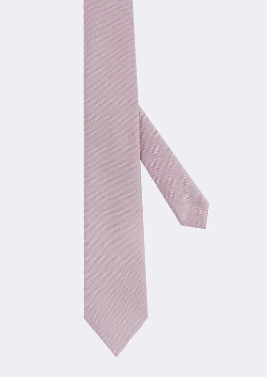 Standard Fit Purple Patterned Tie