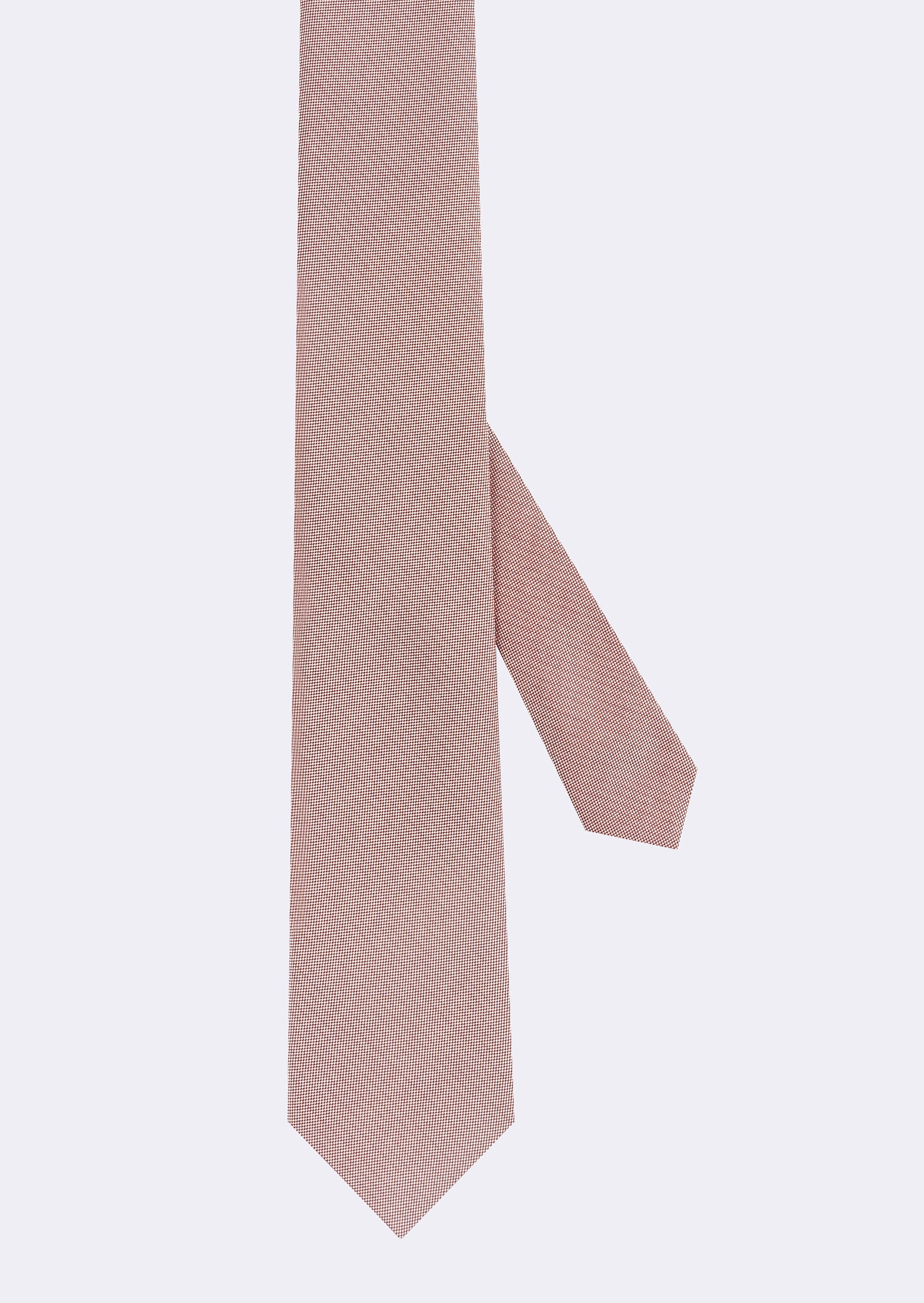 Standard Fit Burgundy Patterned Tie