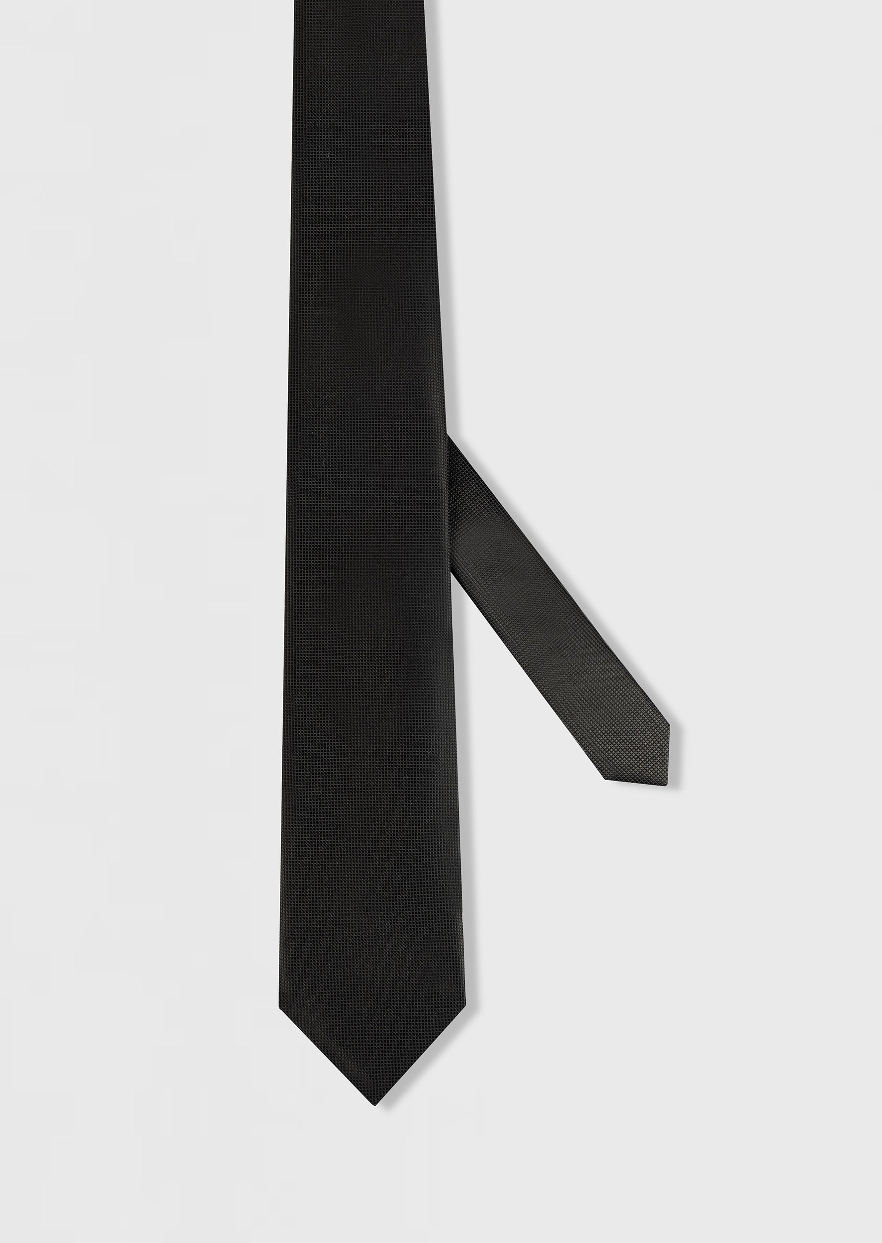 Black Patterned Tie