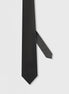Black Patterned Tie