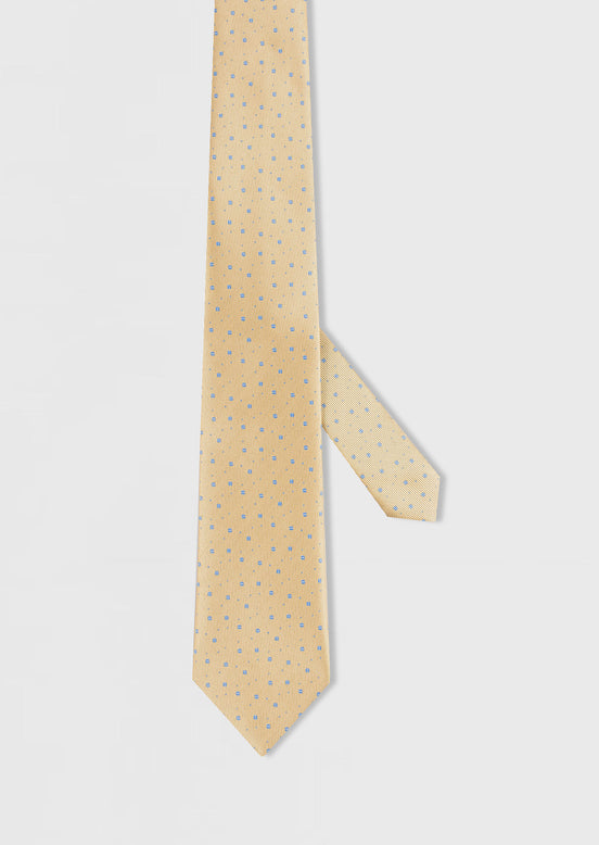 Gold Patterned Tie