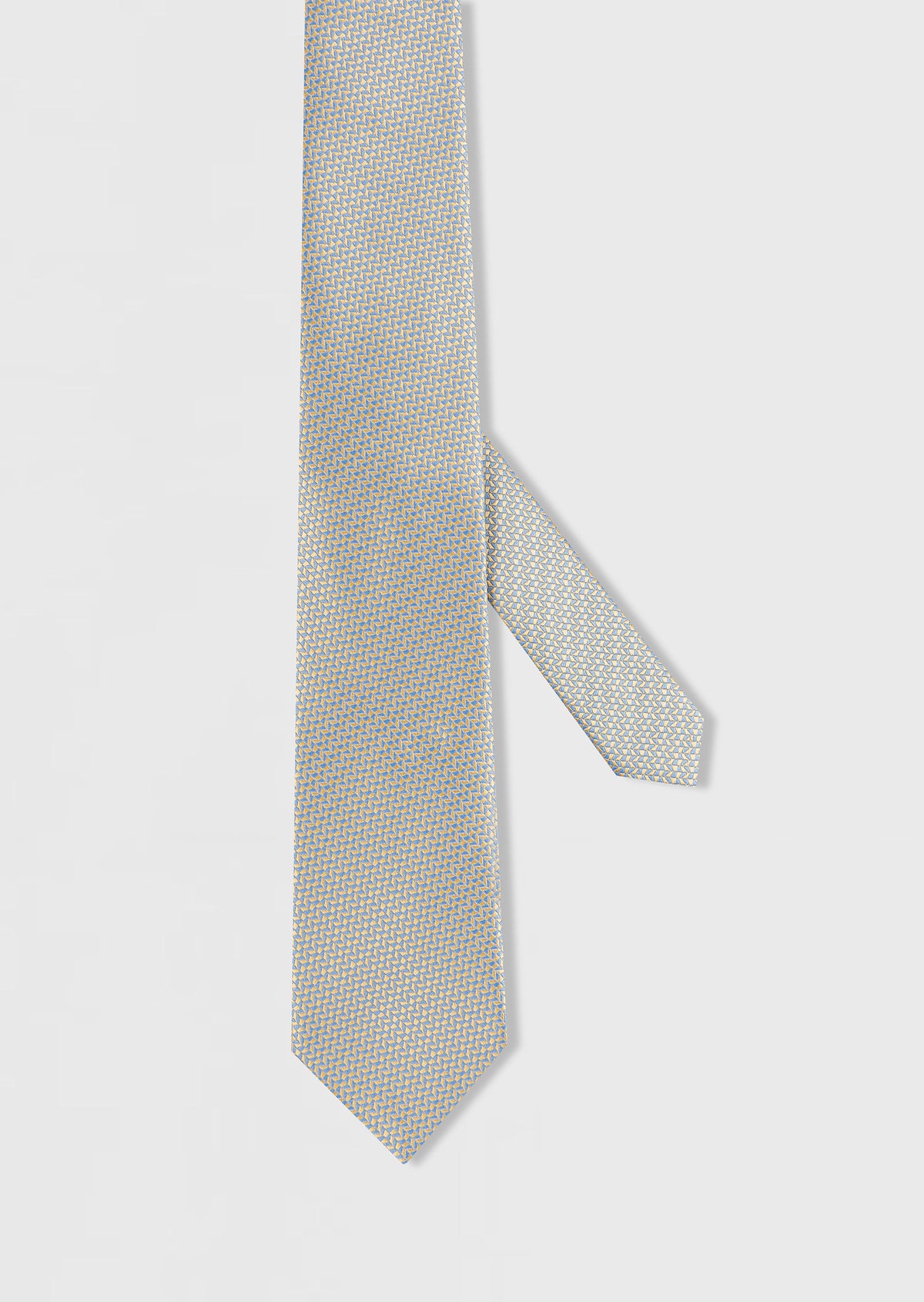 Blue Patterned Tie