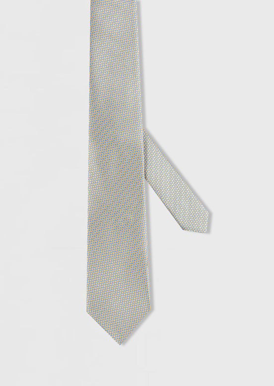 Blue Patterned Tie