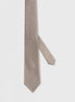 Standard Fit Light Brown Patterned Tie