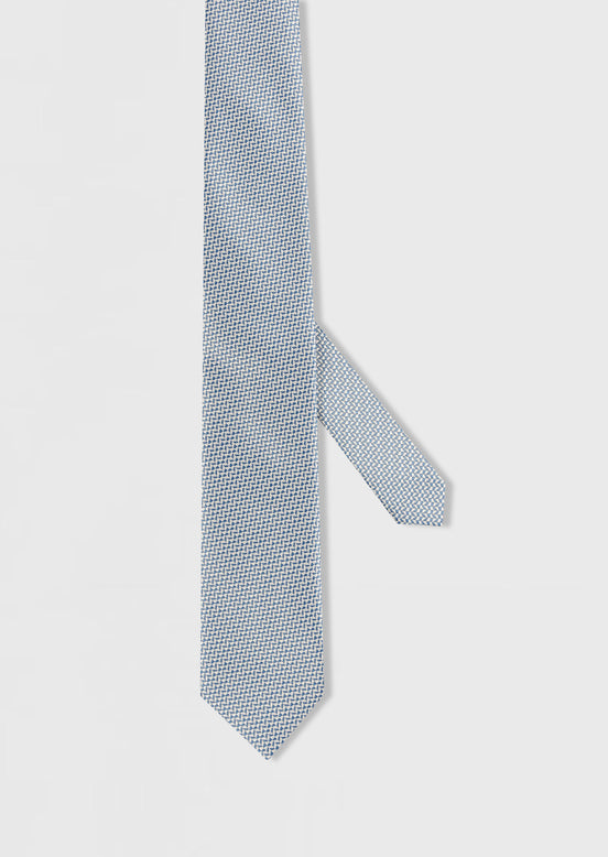 Light Blue Patterned Tie