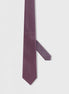 Plum Patterned Tie