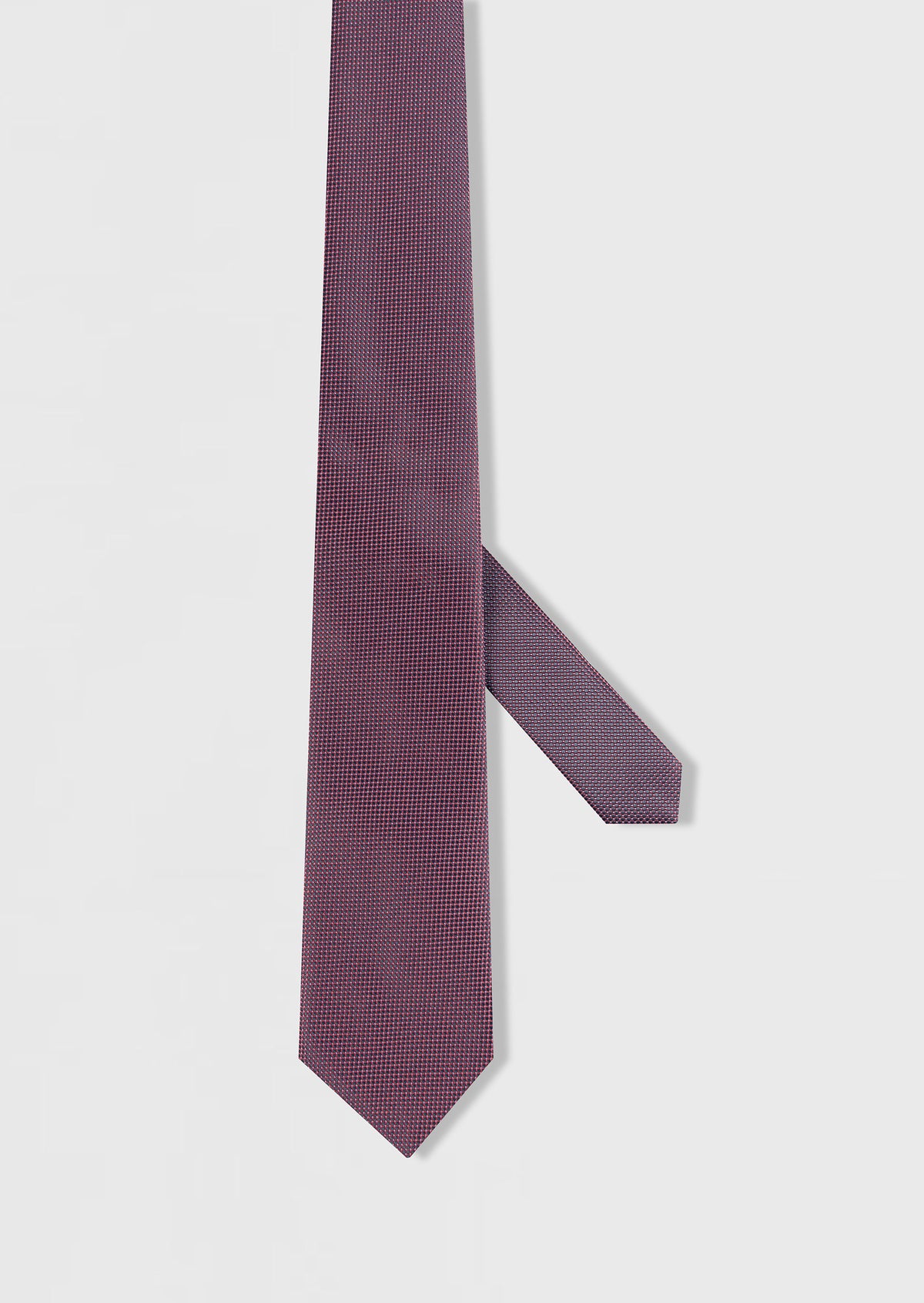 Plum Patterned Tie
