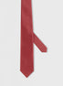 Standard Fit Burgundy Patterned Tie