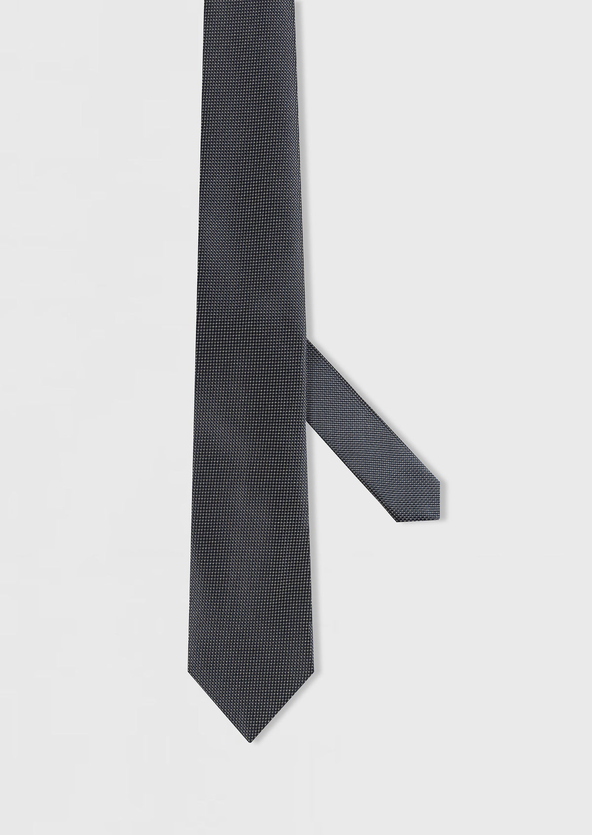 Dark Navy Patterned Tie
