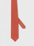 Orange Patterned Tie