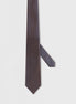 Standard Fit Navy Patterned Tie