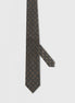 Black Patterned Tie