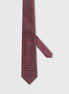Burgundy Patterned Tie