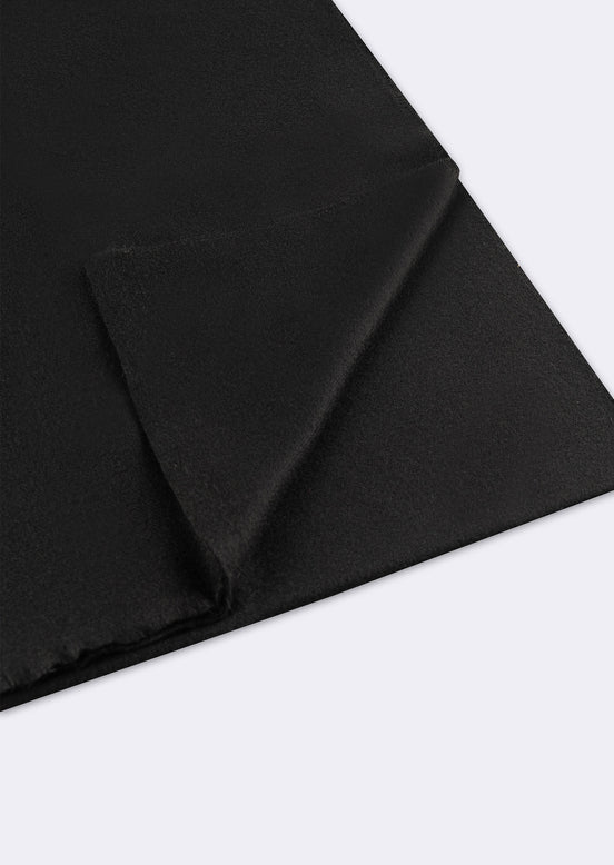 Standard Fit Black Winter Scarf