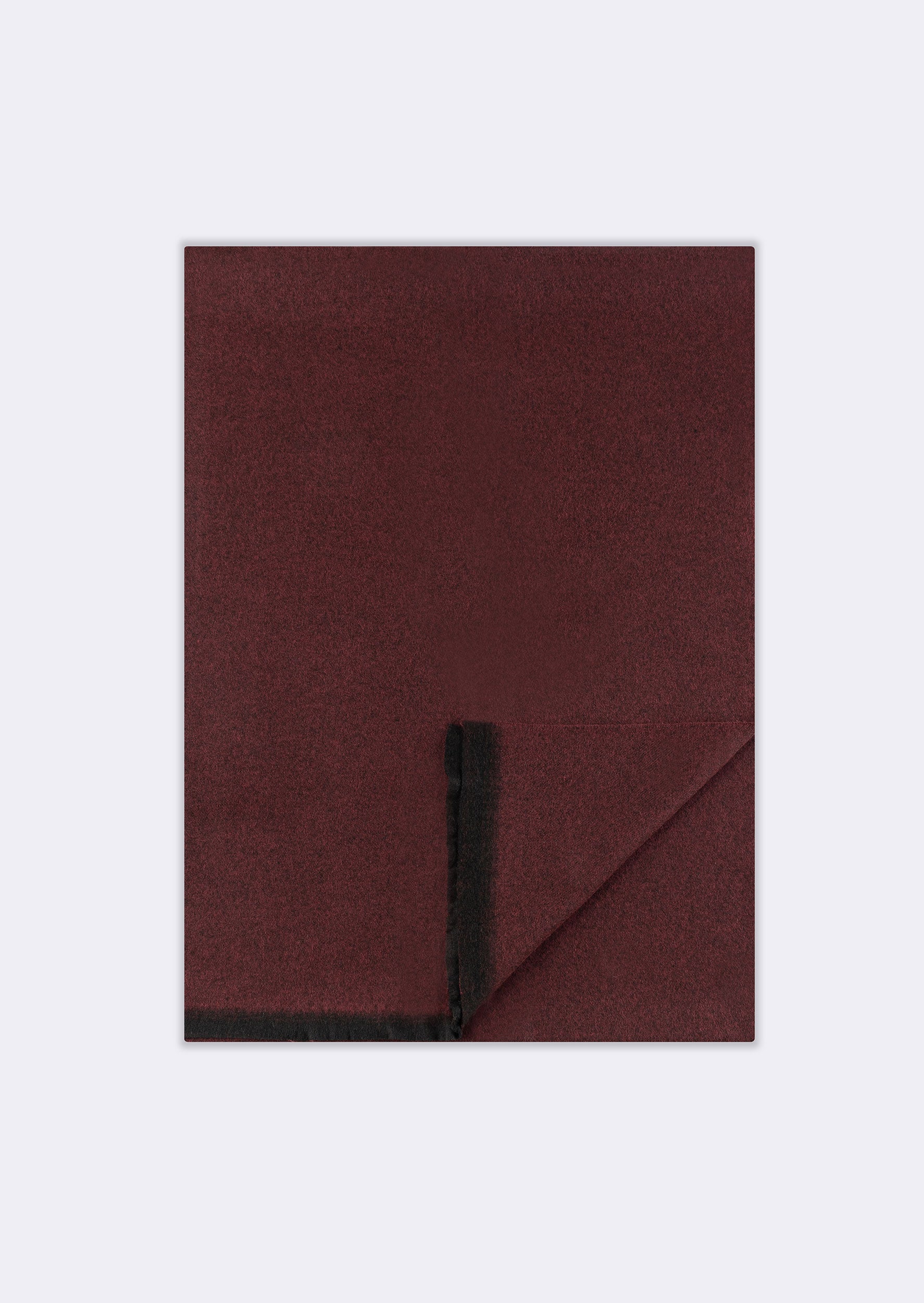 Standard Fit Burgundy Winter Scarf