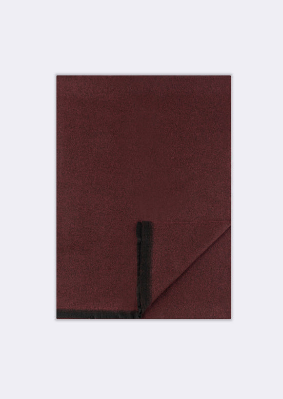 Standard Fit Burgundy Winter Scarf