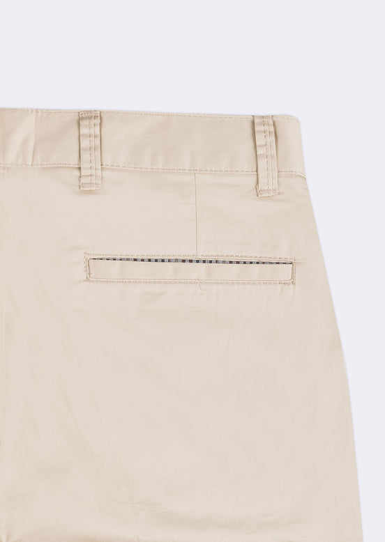 Light Beige Bermuda Short