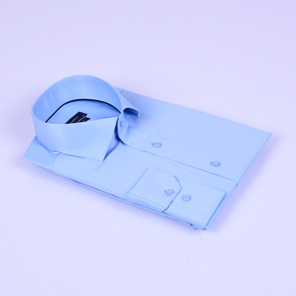 Blue Plain Shirt