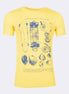 Yellow V-Neck T-shirt