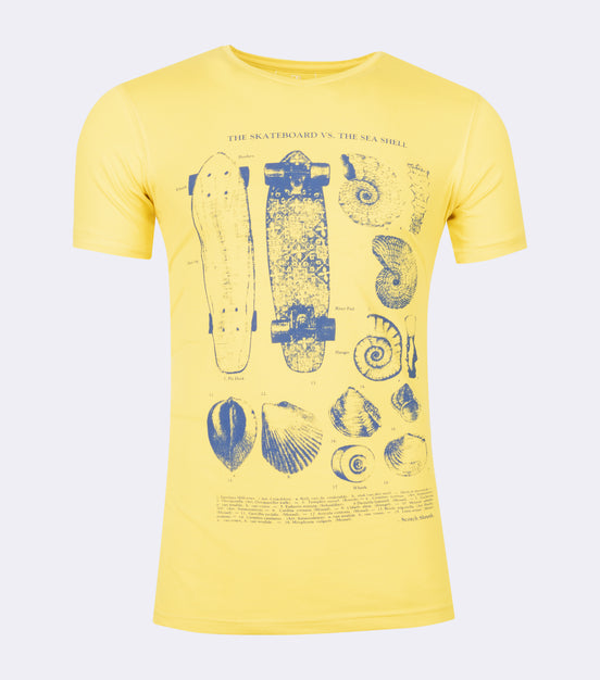Yellow V-Neck T-shirt