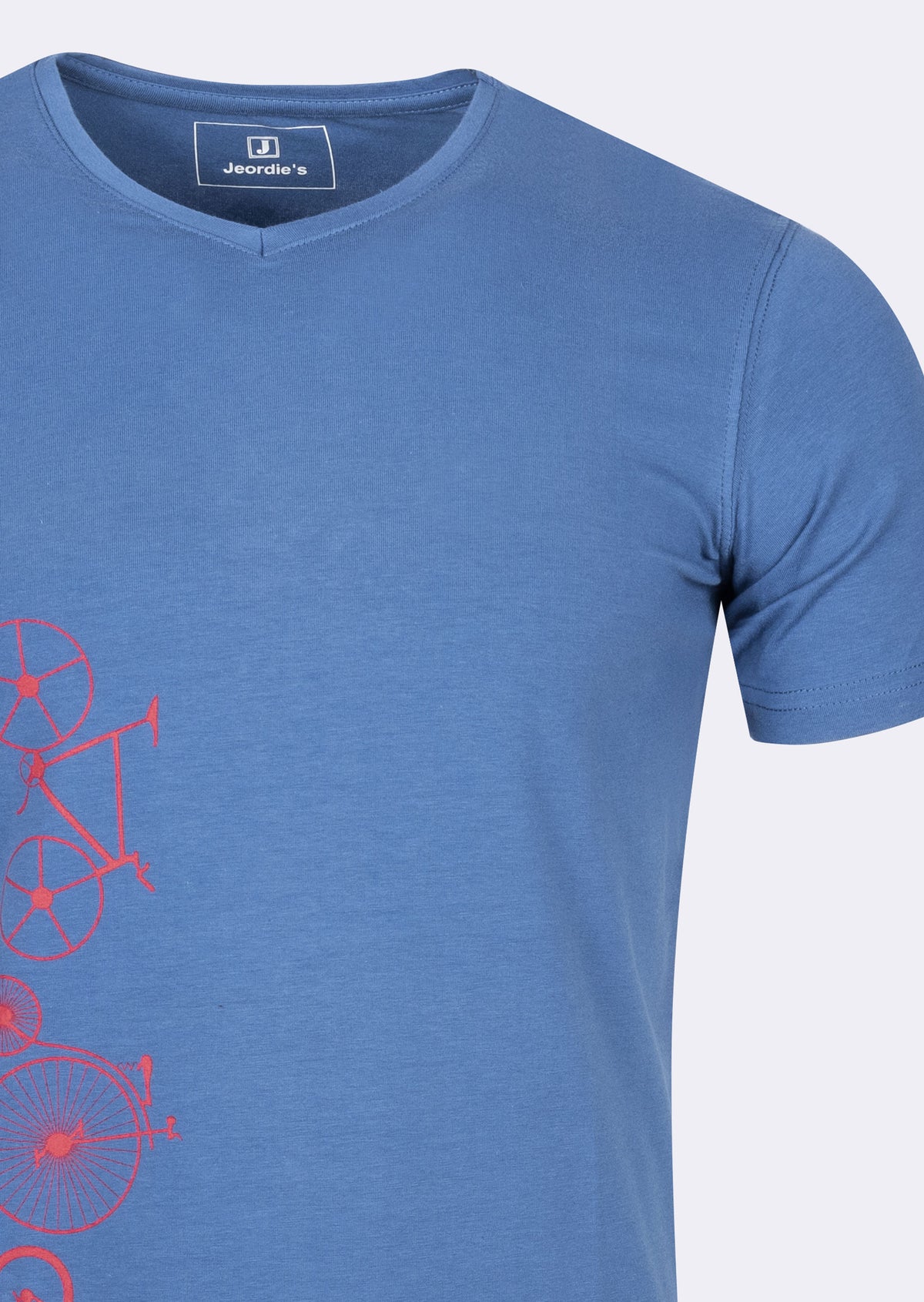 Indigo V-Neck T-shirt