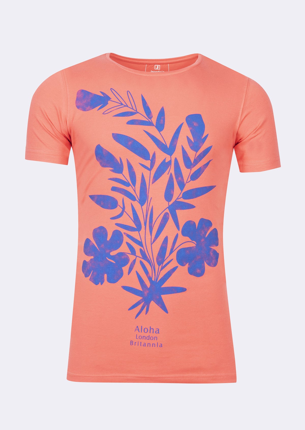 Orange Crew Neck T-shirt