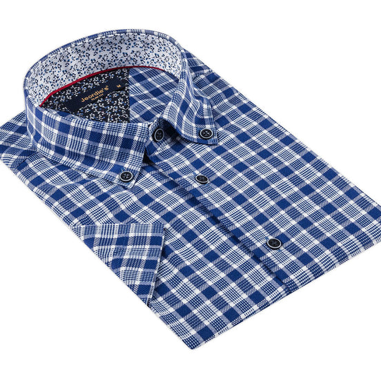 Sax Blue Short Sleeve Shirt