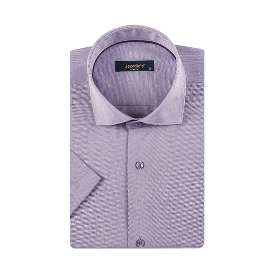 Dark Lilac Short Sleeve Shirt