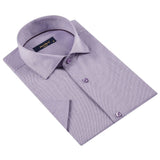 Dark Lilac Short Sleeve Shirt