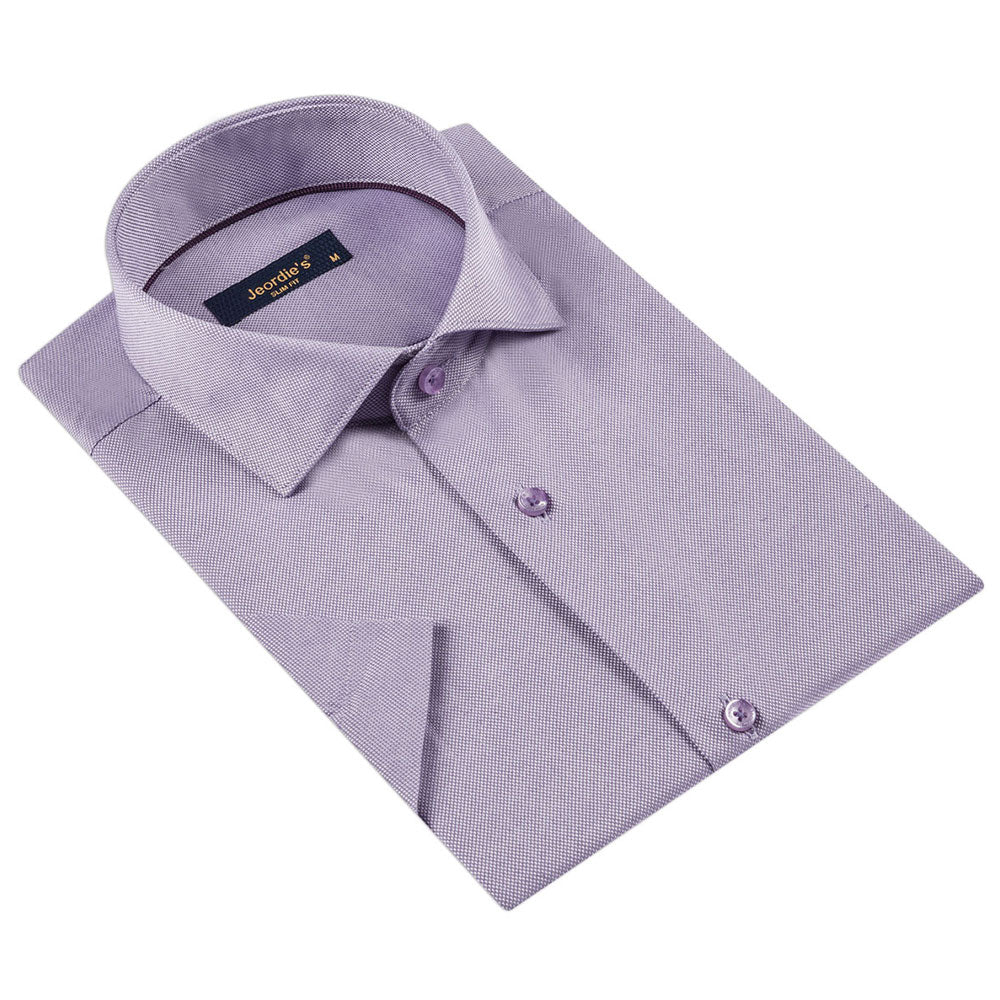 Dark Lilac Short Sleeve Shirt