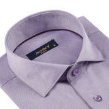 Dark Lilac Short Sleeve Shirt