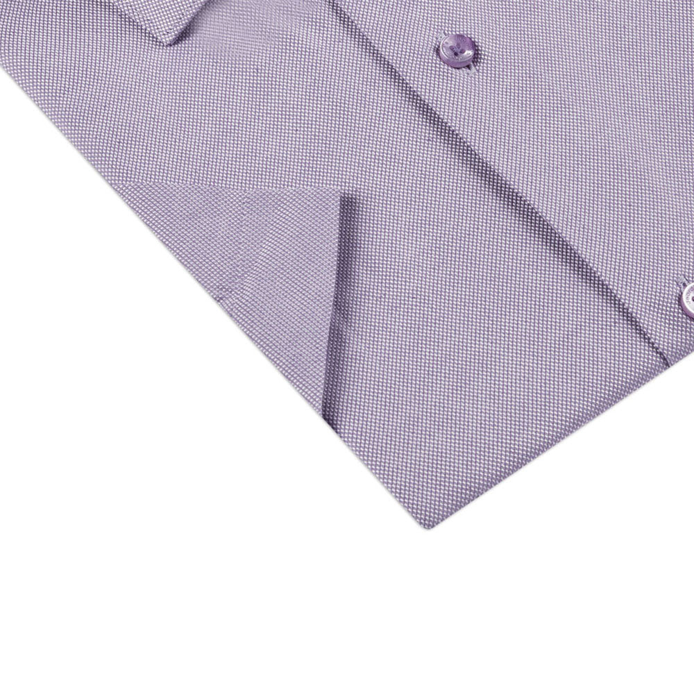 Dark Lilac Short Sleeve Shirt