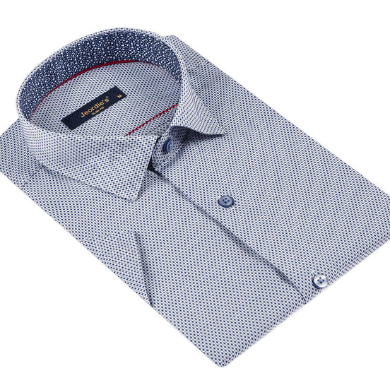 Sax Blue Short Sleeve Shirt
