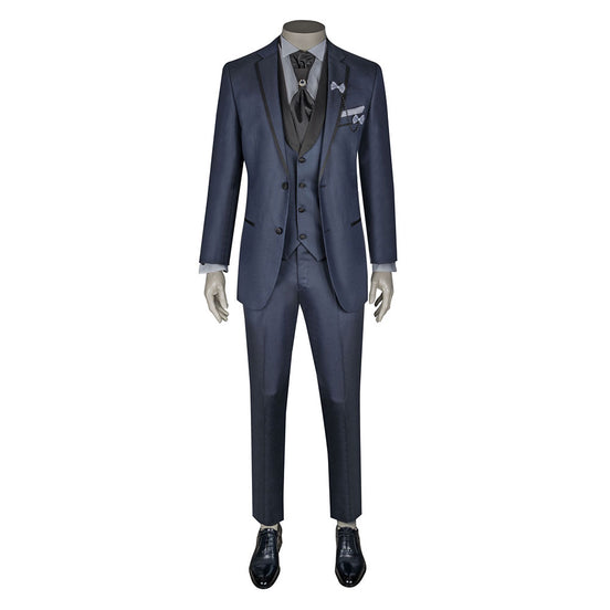Dark Navy Groom Set