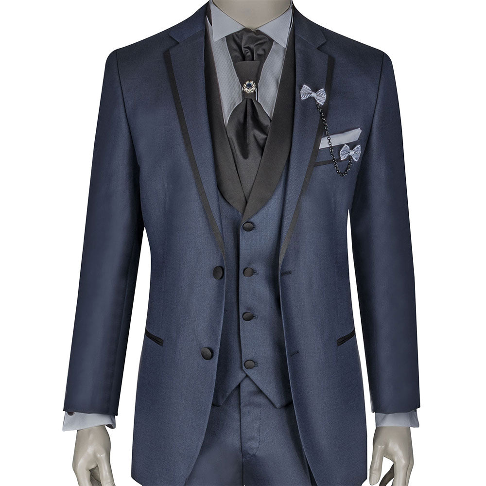 Dark Navy Groom Set