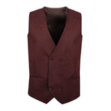Burgundy Waistcoat