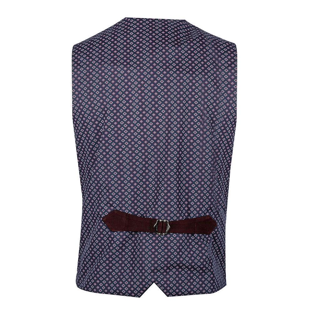 Burgundy Waistcoat
